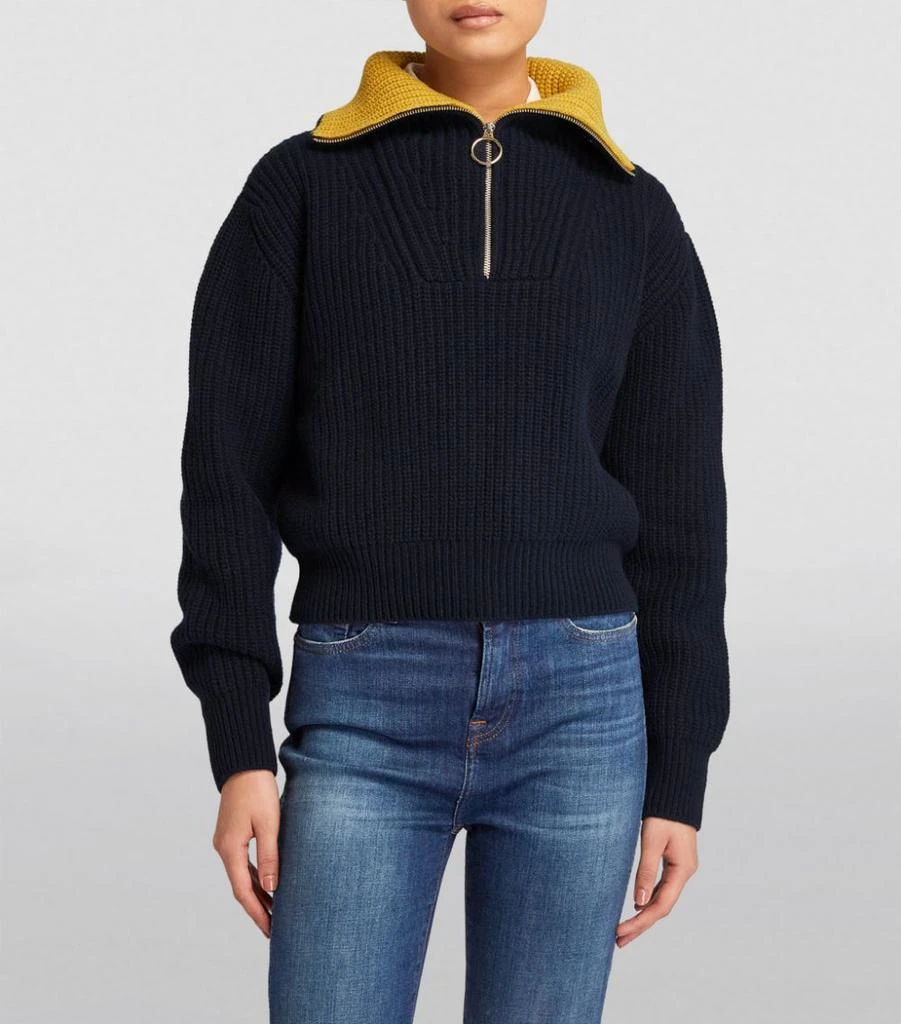 商品Sandro|Half-Zip Sweater,价格¥1769,第3张图片详细描述