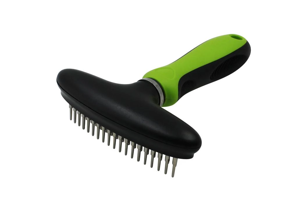 商品Pet Life|Flex Series Dual-Row Grooming Rake Pet Comb,价格¥150,第3张图片详细描述