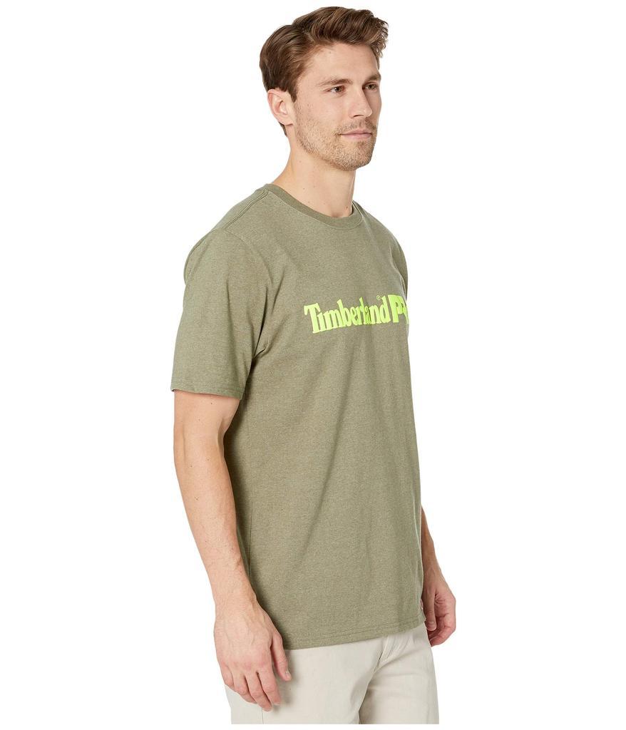 商品Timberland|Base Plate Short Sleeve T-Shirt with Logo,价格¥147,第6张图片详细描述