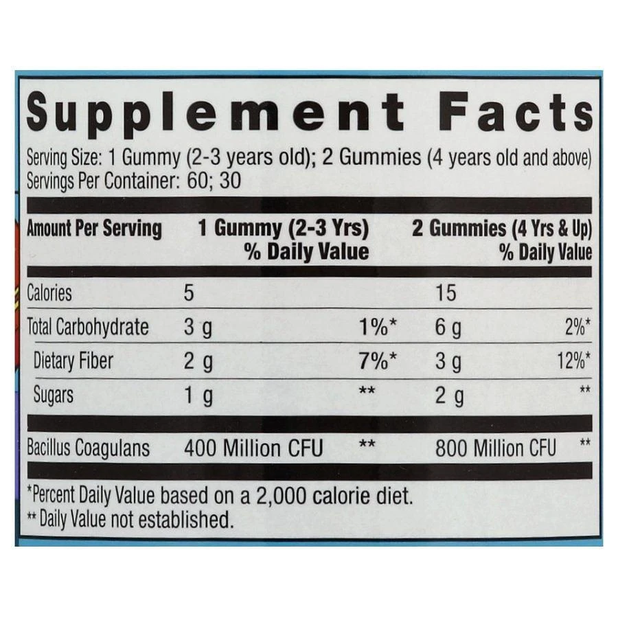 商品Walgreens|Children's Prebiotic + Probiotic Gummies,价格¥119,第3张图片详细描述