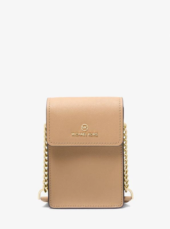 商品Michael Kors|Jet Set Charm Small Saffiano Leather Smartphone Crossbody Bag,价格¥524,第1张图片