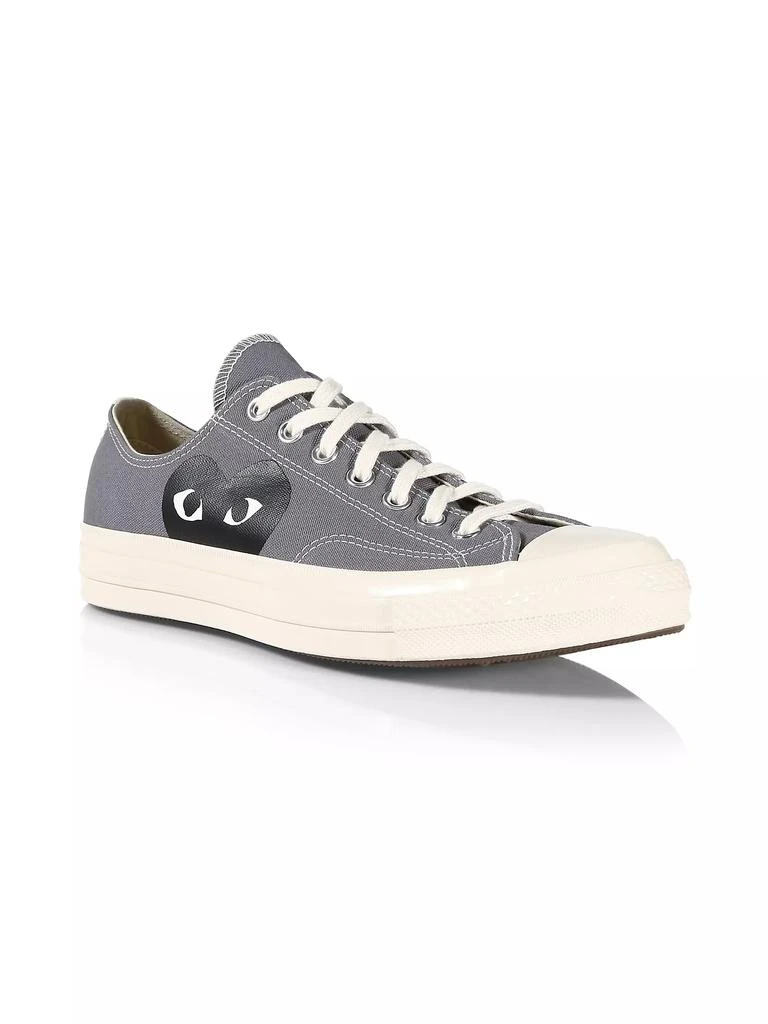 商品Comme des Garcons|Unisex CdG PLAY x Converse Men's Chuck Taylor All Star Low-Top Sneakers,价格¥1128,第2张图片详细描述