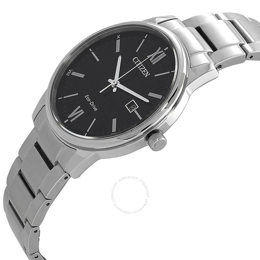 商品Citizen|Pair Eco-Drive Black Dial Men's Watch BM6978-77E,价格¥986,第2张图片详细描述