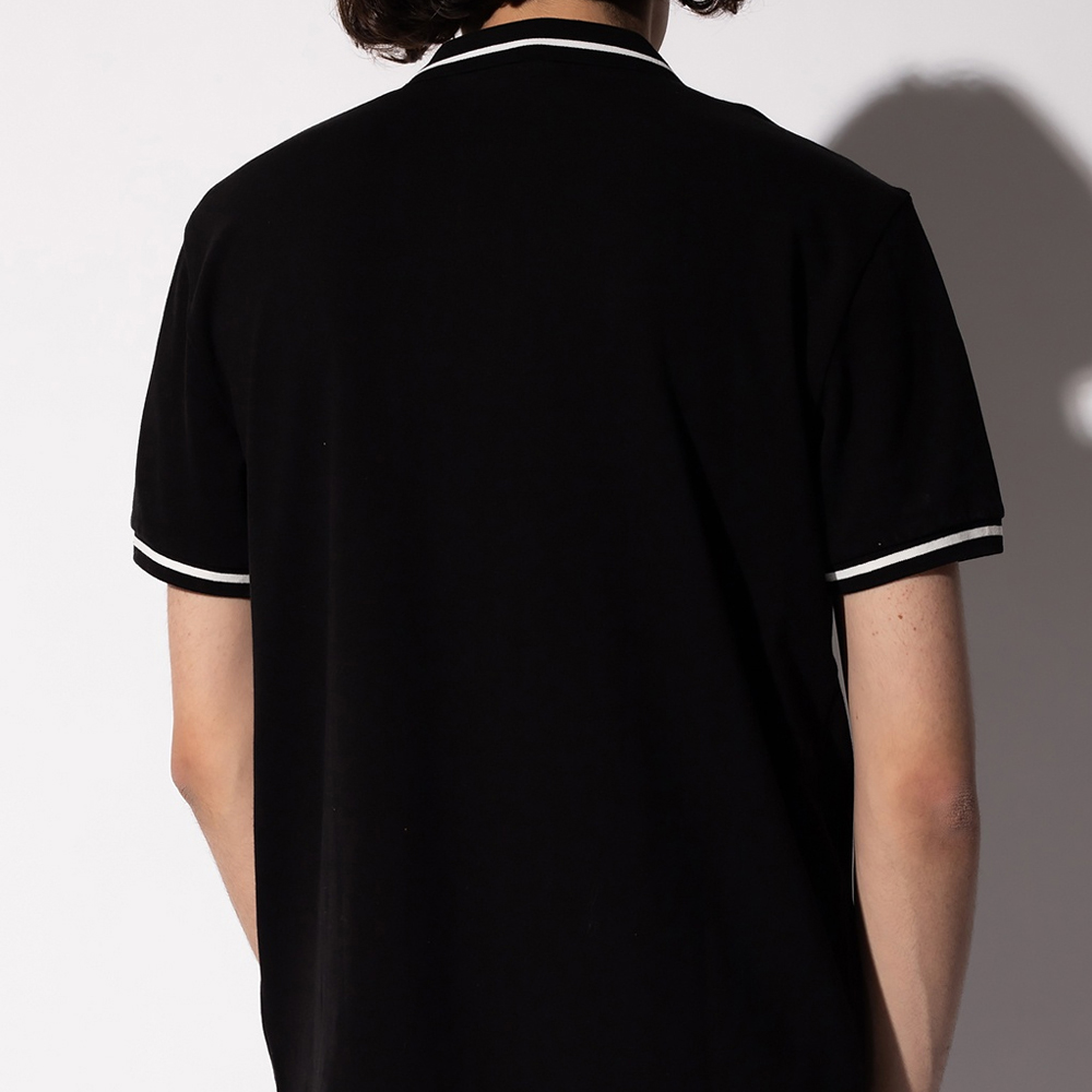 EMPORIO ARMANI 男黑色短袖T恤 3K1FA4-1JPTZ-0040商品第4张图片规格展示