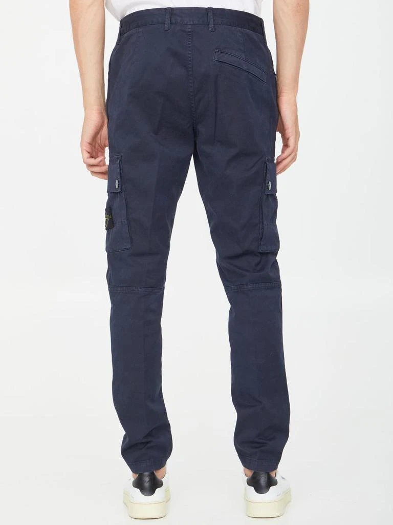 商品Stone Island|Blue cargo trousers,价格¥2486,第4张图片详细描述