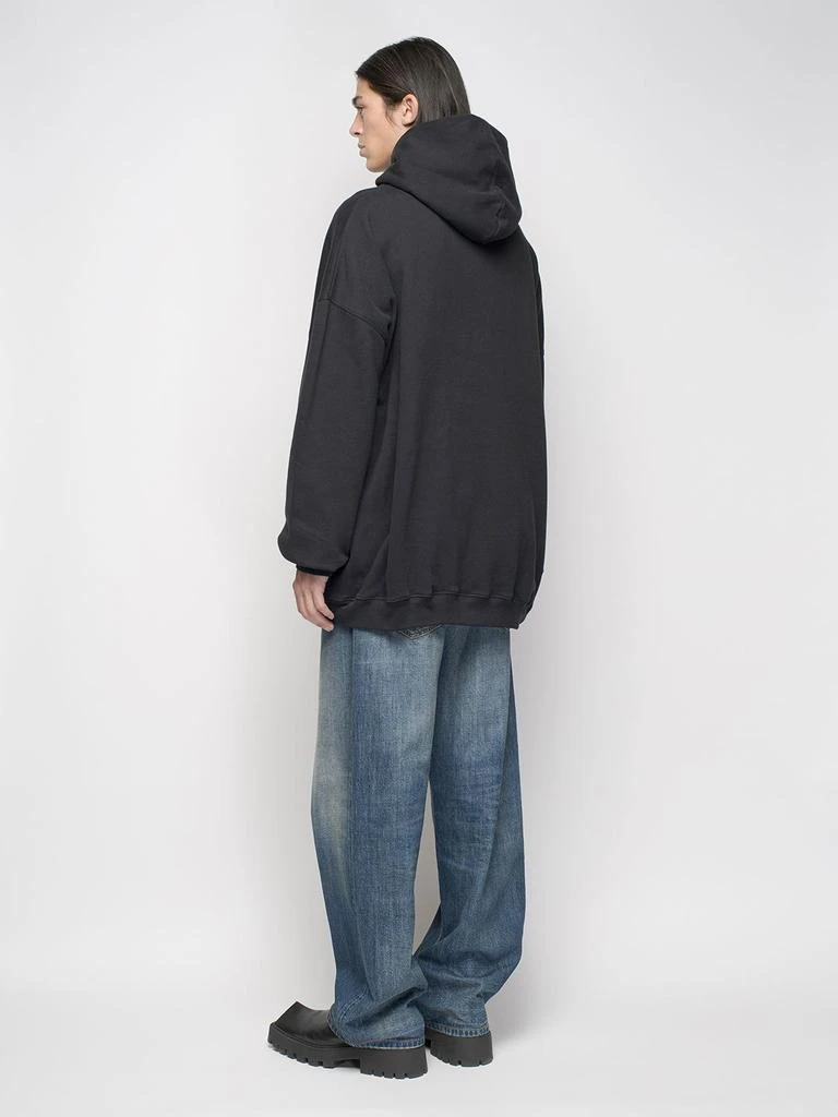 商品Balenciaga|Oversize Logo Embroidery Cotton Hoodie,价格¥4841,第2张图片详细描述