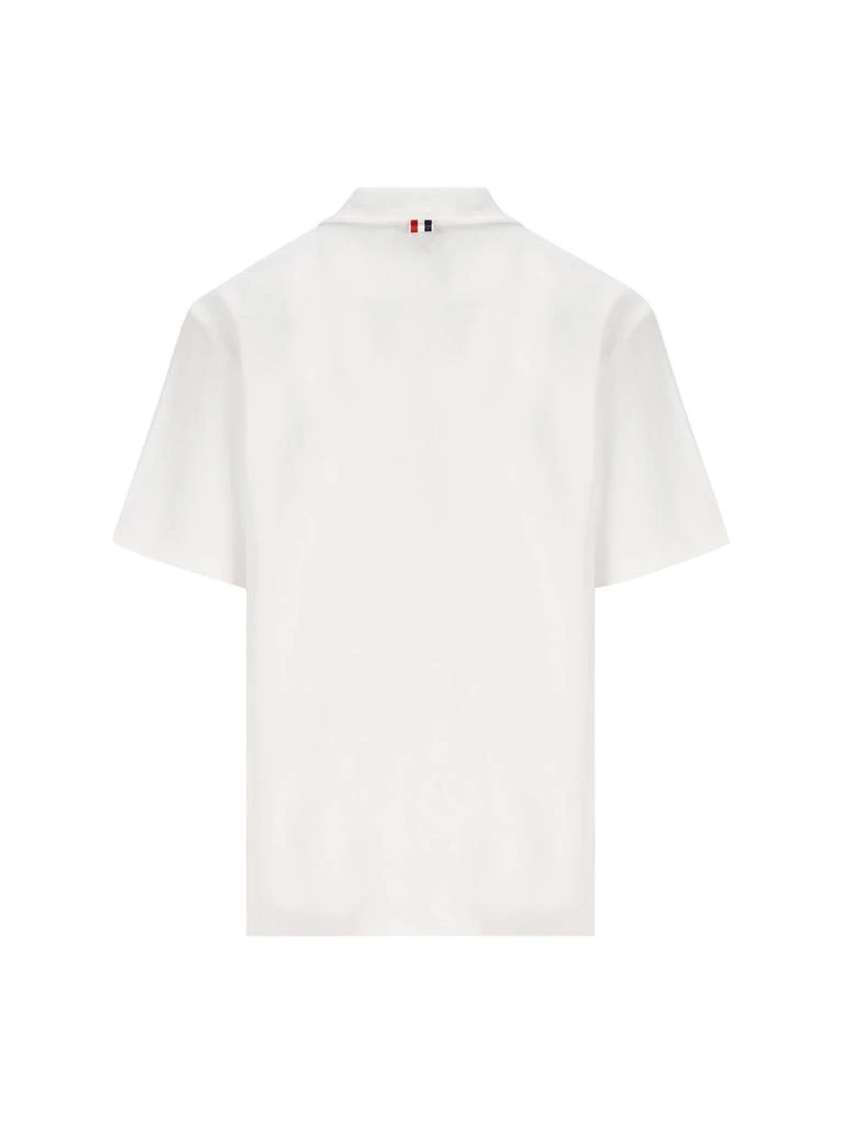 商品Thom Browne|Thom Browne RWB Pocket Trim Polo Shirt,价格¥2714,第2张图片详细描述