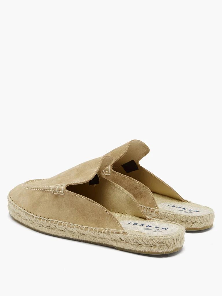 商品MANEBÍ|Traveler suede backless loafers,价格¥375,第5张图片详细描述