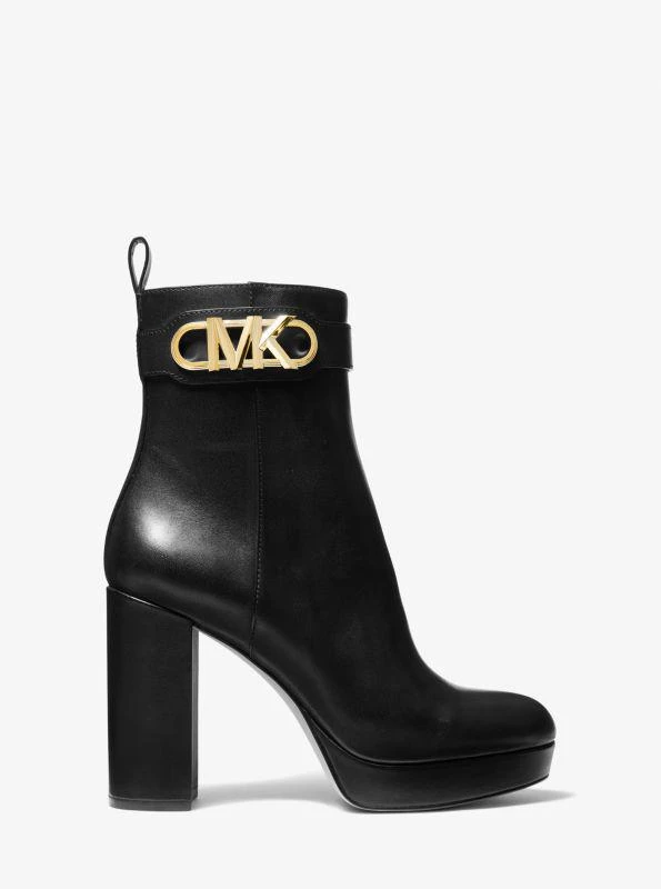 商品Michael Kors|Parker Leather Platform Boot,价格¥357,第2张图片详细描述