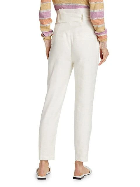 商品VERONICA BEARD|Clerence Paperbag Pants,价格¥953,第5张图片详细描述