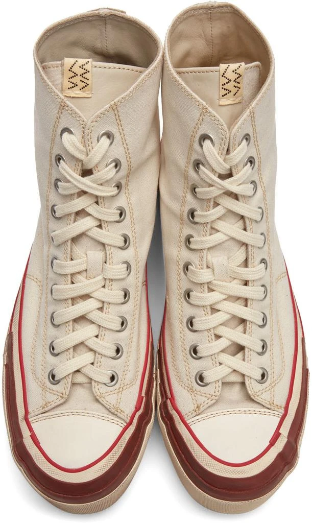 商品VisVim|Off-White Skagway Hi G.Pattern Sneakers,价格¥4586,第5张图片详细描述