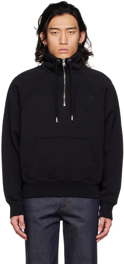 商品AMI|Black Ami De Cœur Sweatshirt,价格¥1369,第1张图片
