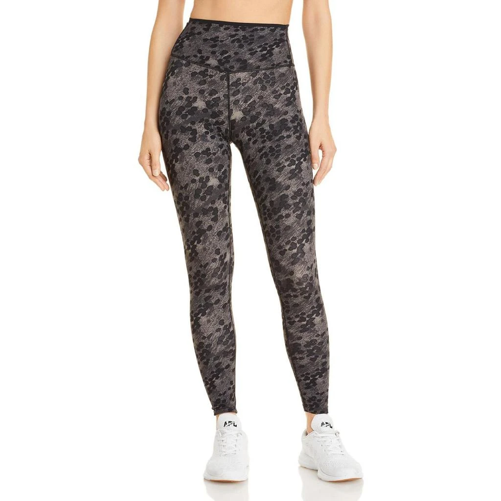 商品Splits59|Splits59 Womens Animal Print Dual Waistband Athletic Leggings,价格¥100,第1张图片