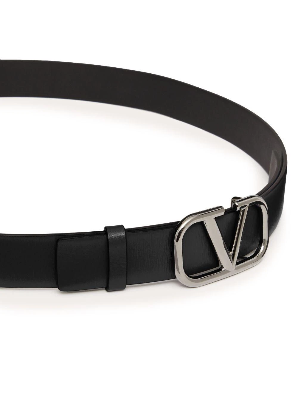 商品【商品预售7天】 Valentino|Valentino 男士腰带 YT0Q90AZR0NO 黑色,价格¥3409,第4张图片详细描述