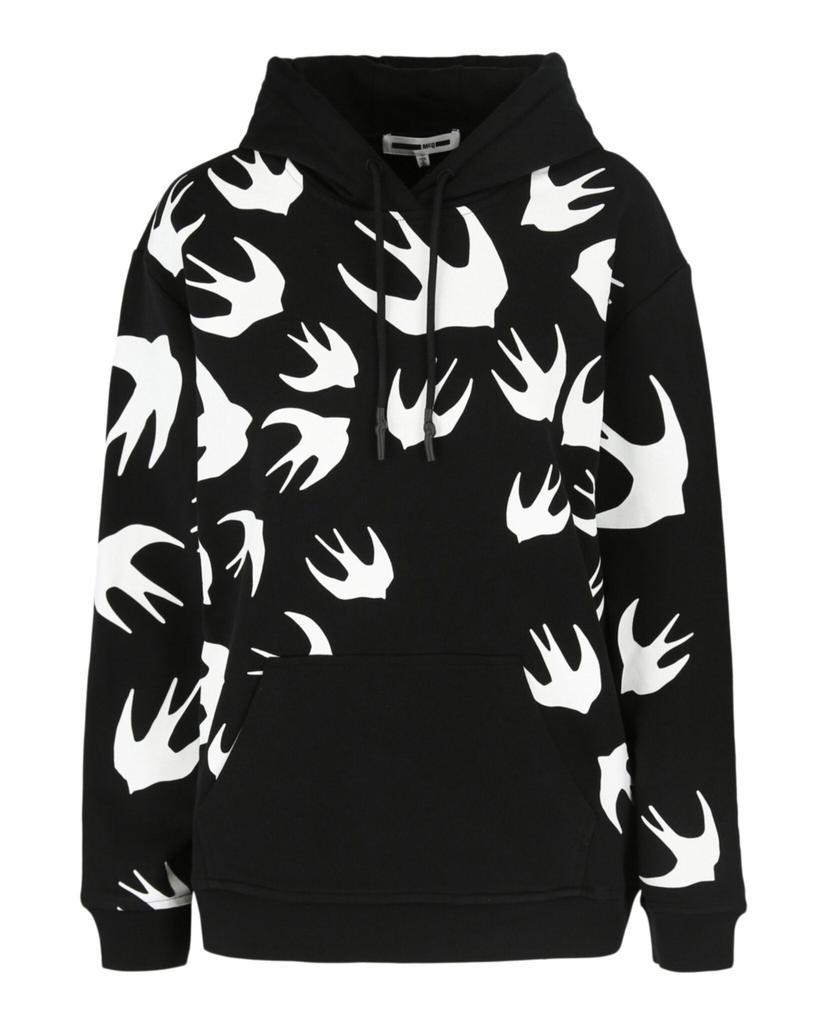 商品Alexander McQueen|Swallows Cotton Sweatshirt,价格¥1473,第1张图片