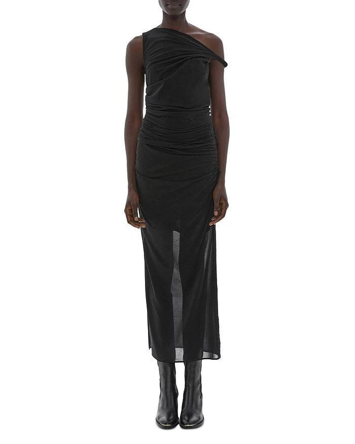 商品Helmut Lang|Asymmetric Midi Dress,价格¥2694,第1张图片详细描述