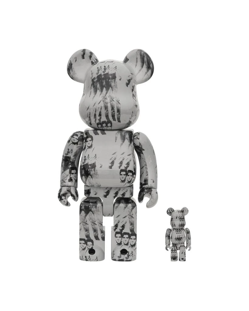 商品Medicom|100% + 400% Andy Warhol's Elvis Presley Be@rbrick Multicolor,价格¥951,第1张图片