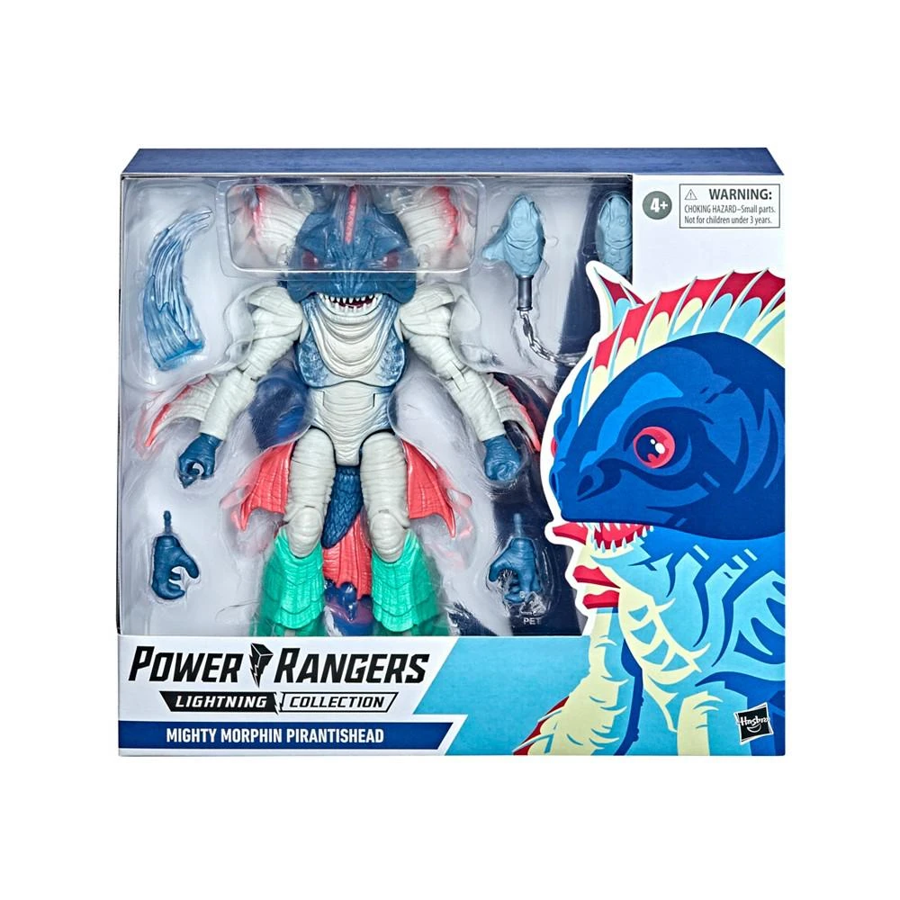 商品Power Rangers|CLOSEOUT! Lightning Collection Mighty Morphin Pirantishead 7" Premium Collectible Action Figure,价格¥172,第2张图片详细描述