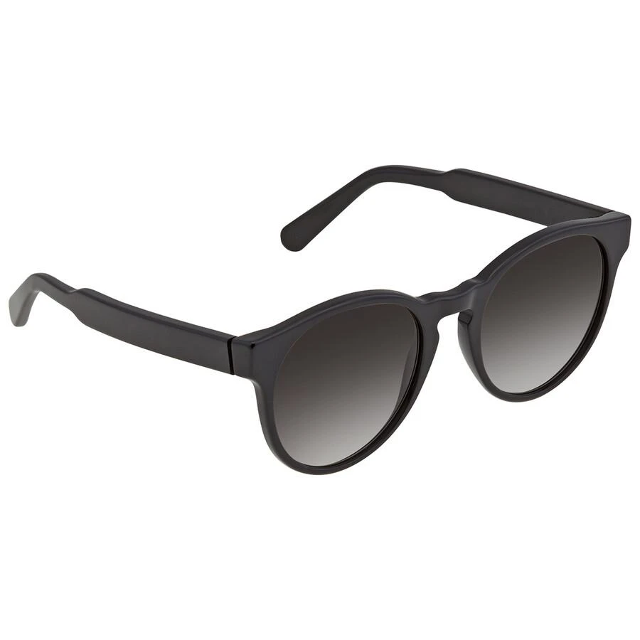商品Salvatore Ferragamo|菲拉格慕灰色渐变圆形女士太阳镜 SF1068S 001 52,价格¥586,第3张图片详细描述