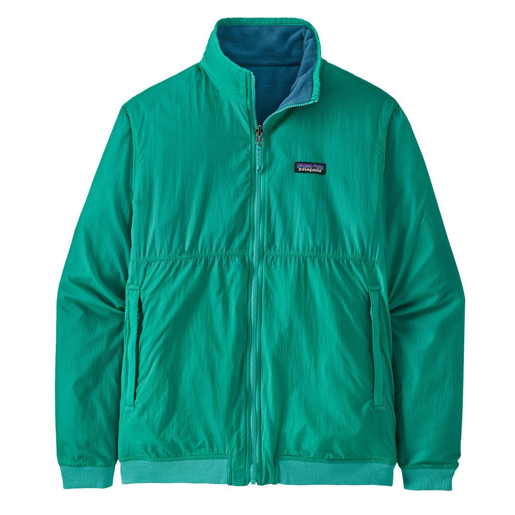 Patagonia Reversible Shelled Microdini Fleece Jacket Fresh Teal商品第1张图片规格展示