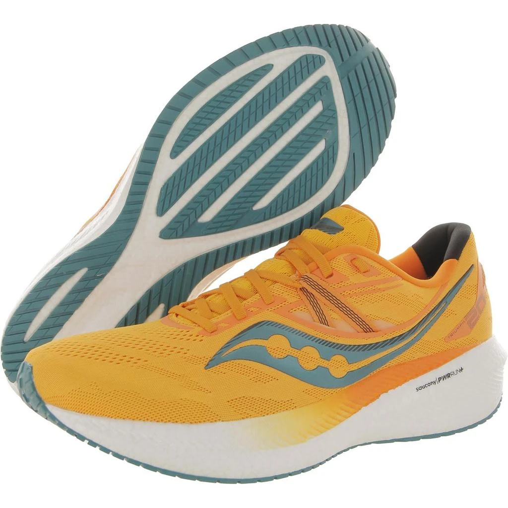 商品Saucony|Triumph 20 Mens Fitness Workout Running Shoes,价格¥641,第3张图片详细描述