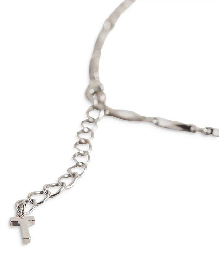 商品Ted Baker London|Sparkia Sparkle Chain Long Wrap Necklace in Silver Tone, 48"-50",价格¥442,第3张图片详细描述