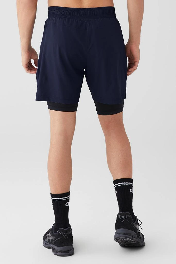 商品Alo|7'' Unity 2 In 1 Short - Navy/Black,价格¥735,第2张图片详细描述