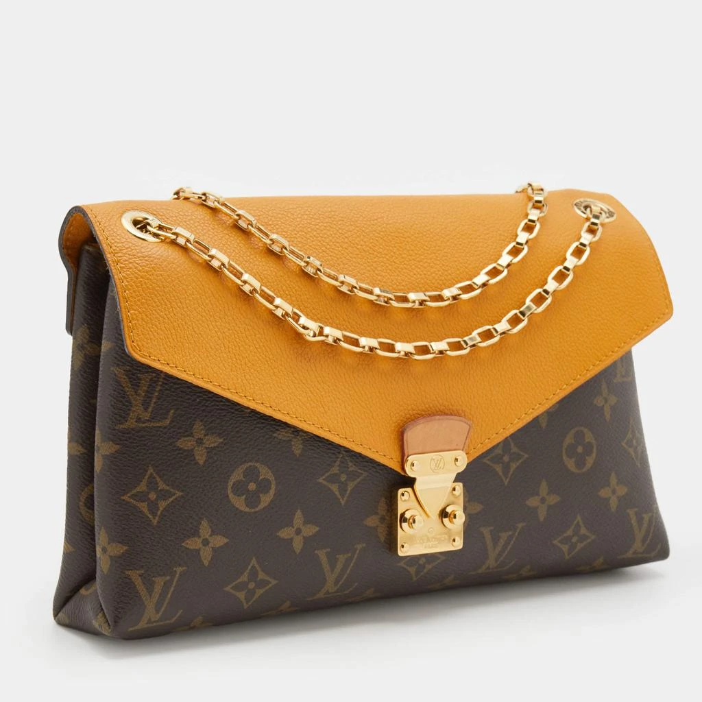 商品[二手商品] Louis Vuitton|Louis Vuitton Safran Monogram Canvas and Leather Pallas Chain Bag,价格¥10277,第3张图片详细描述