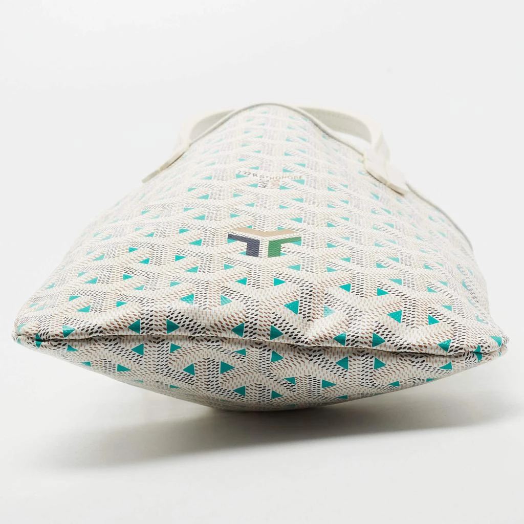 Goyard White/Opaline Goyardine Coated Canvas and Leather Poitiers Claire-Voie Tote 商品