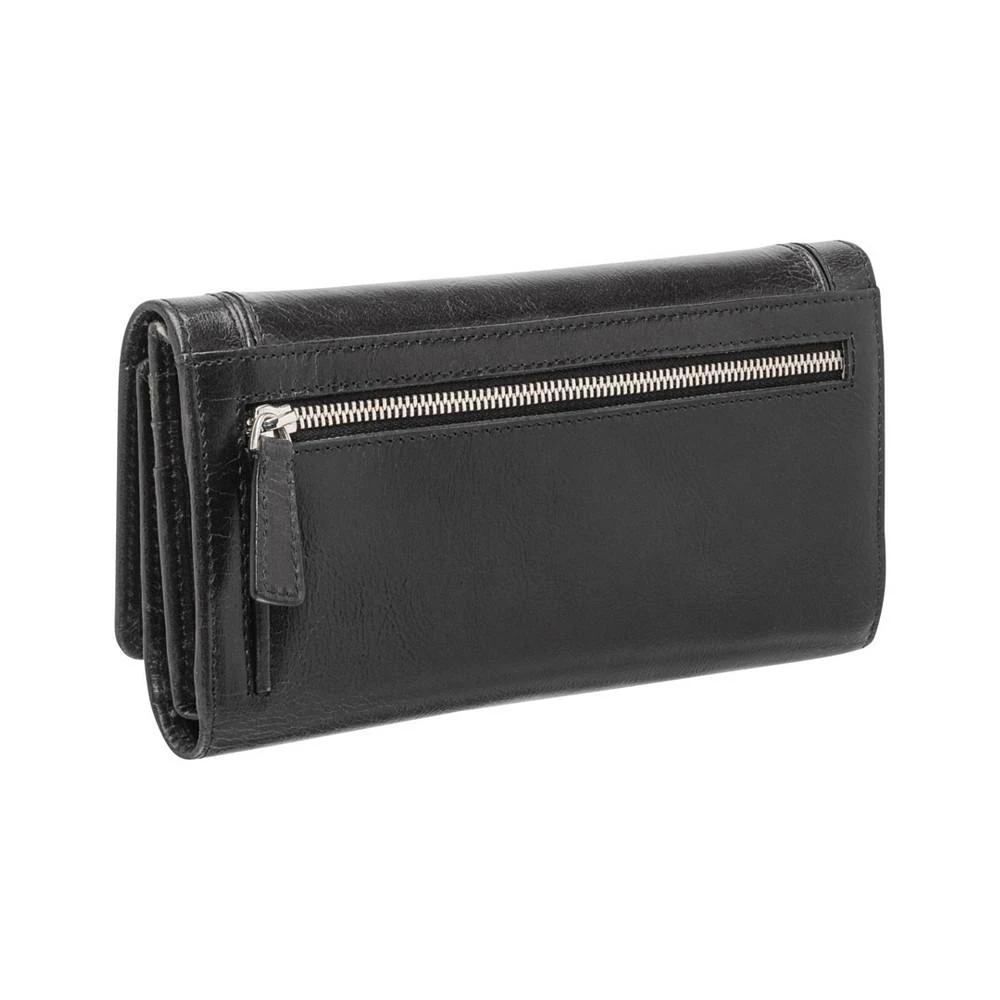 商品Mancini Leather Goods|South Beach RFID Secure Trifold Wallet,价格¥881,第3张图片详细描述