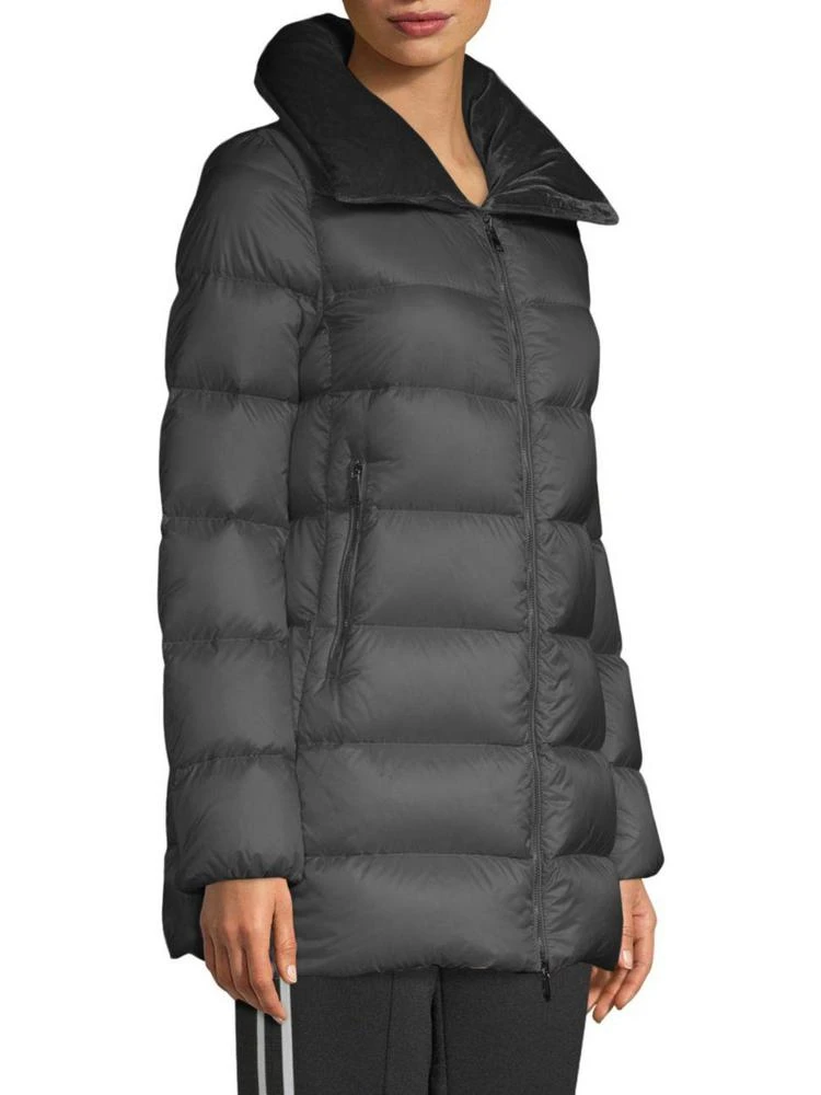 商品Moncler|Moncler - Torcol Legere Velvet Collar Coat,价格¥8562,第3张图片详细描述