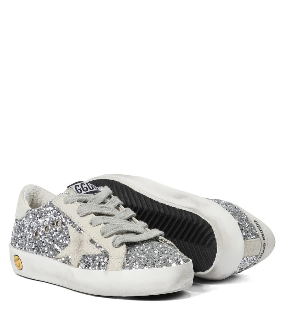 商品Golden Goose|Super-Star embellished leather sneakers,价格¥2806,第5张图片详细描述