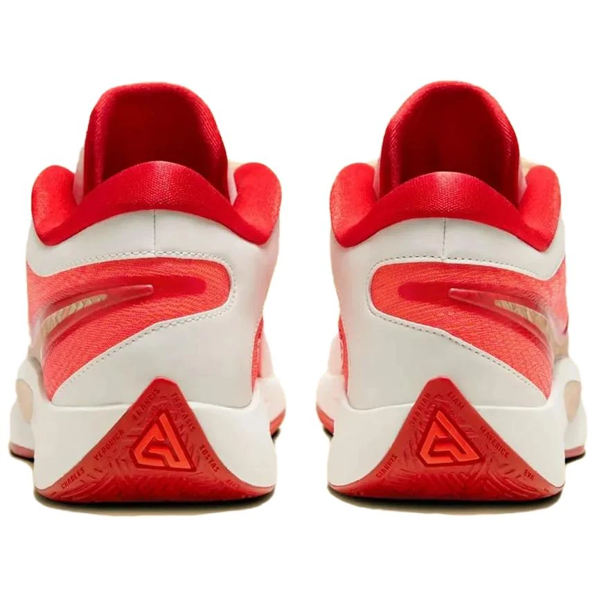 商品[国内直发] NIKE|Giannis Freak 6 EP 低帮 篮球鞋 男款 白红,价格¥488,第5张图片详细描述