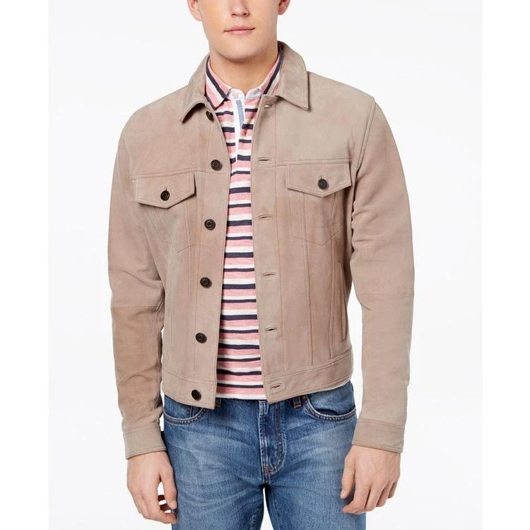 商品Tommy Hilfiger|Men's Vaughan Suede Jacket,价格¥2217,第1张图片