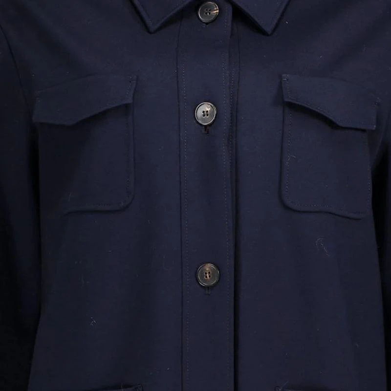 CIRO 海军蓝色纽扣腰带针织夹克外套【香港仓极速发货】 商品