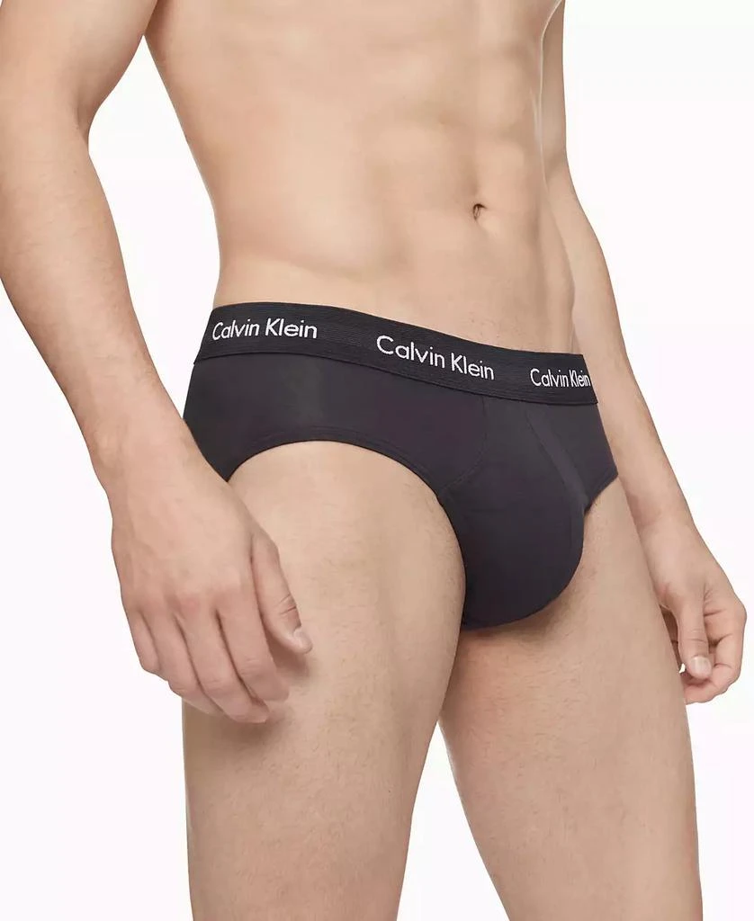 商品Calvin Klein|Men's 3-Pack Cotton Stretch Briefs Underwear,价格¥217,第4张图片详细描述