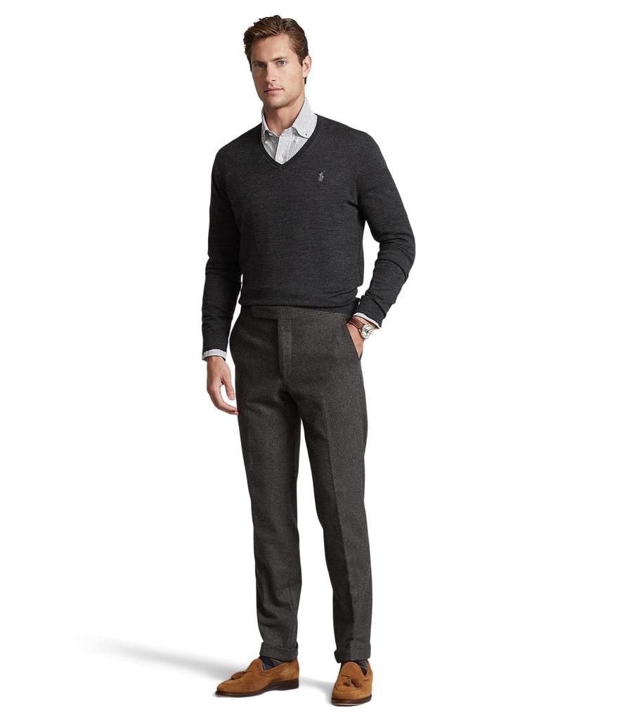 商品Ralph Lauren|Washable Wool V-Neck Sweater,价格¥419-¥960,第6张图片详细描述