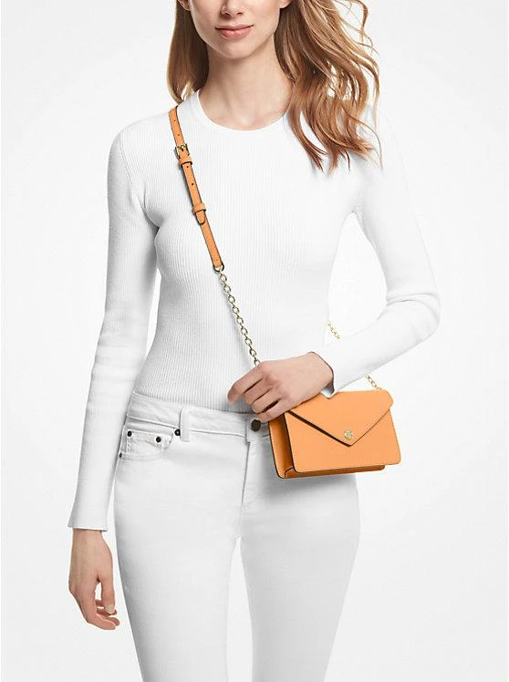 商品Michael Kors|Small Saffiano Leather Envelope Crossbody Bag,价格¥582,第4张图片详细描述