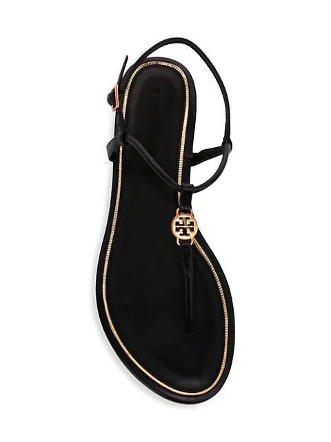 商品Tory Burch|Emmy Leather Thong Sandals,价格¥1458,第7张图片详细描述
