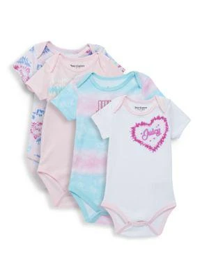 商品Juicy Couture|Baby Girl's 4-Piece Bodysuit,价格¥120,第1张图片