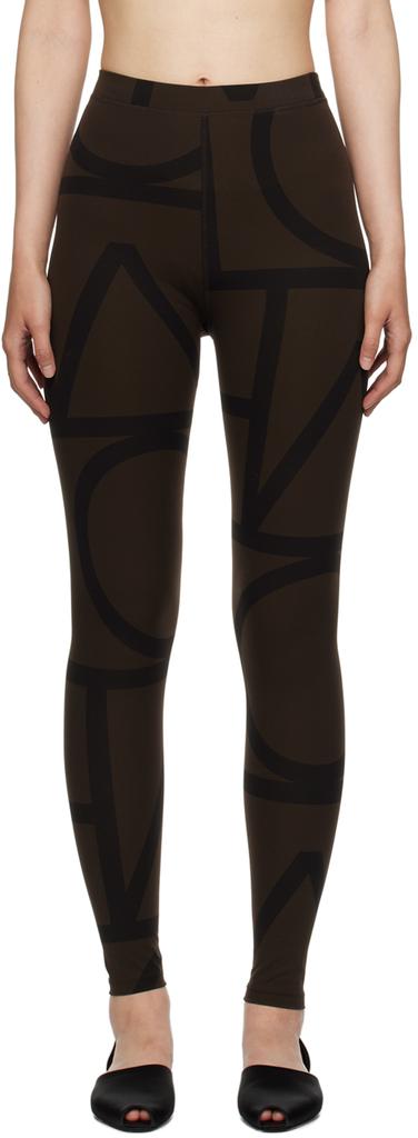 Brown Monogram Leggings商品第1张图片规格展示