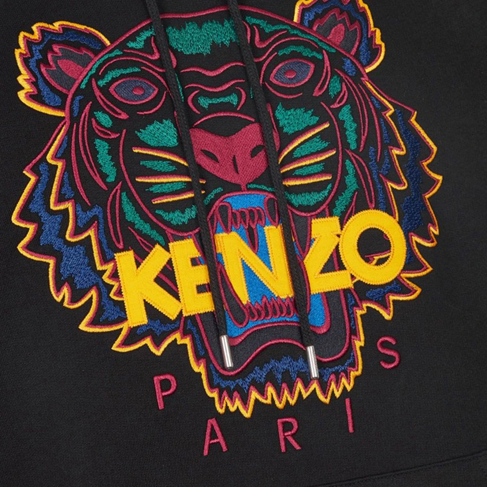 KENZO 男士黑色虎头连帽卫衣 F965SW4154XA-99B 商品