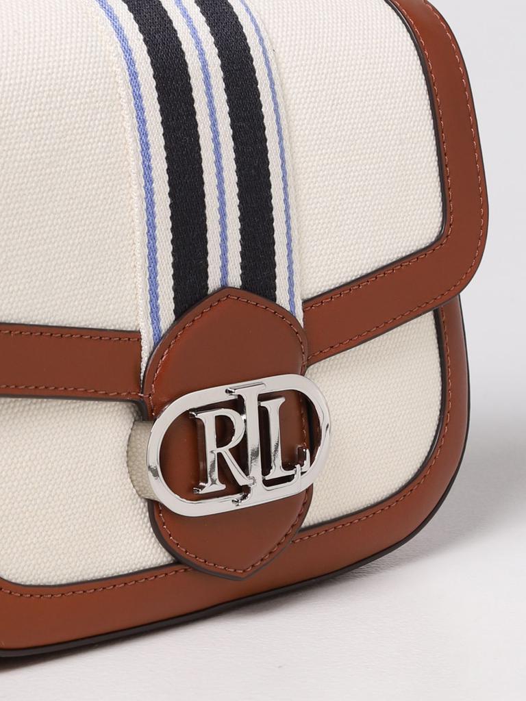 商品Ralph Lauren|Lauren Ralph Lauren bag in cotton canvas and leather,价格¥1542,第5张图片详细描述