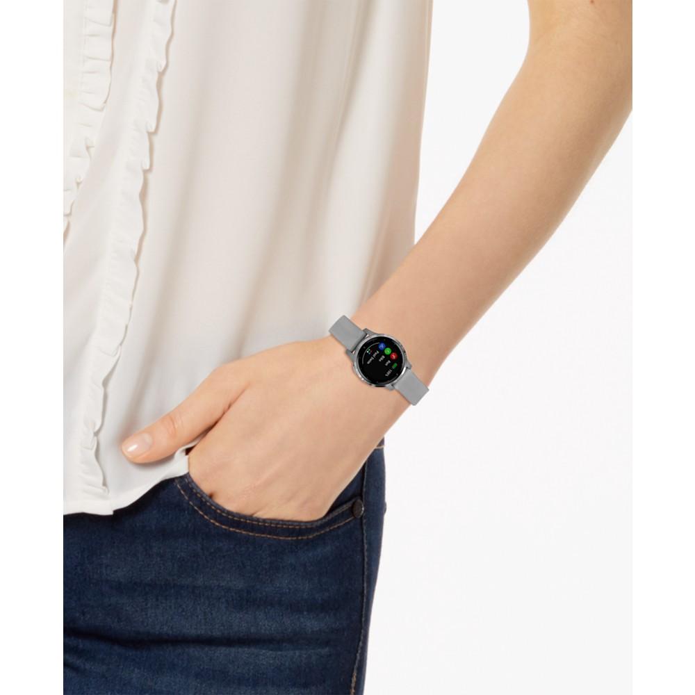 Unisex vivoactive 4S Powder Gray Silicone Strap Touchscreen Smart Watch 40mm商品第3张图片规格展示