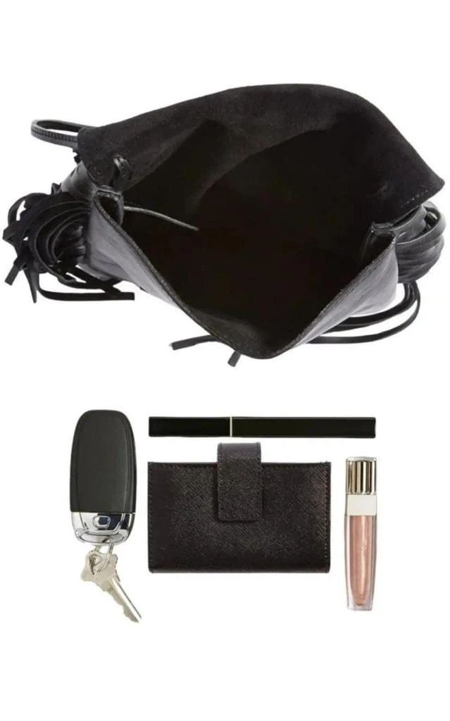 商品Yves Saint Laurent|Anita Fringe Leather Crossbody Bag,价格¥11430,第5张图片详细描述