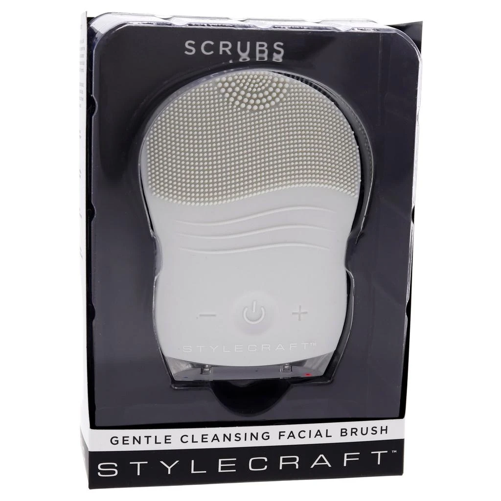 商品StyleCraft|Scrubs Gentle Cleansing Facial Brush - Gray by StyleCraft for Unisex - 1 Pc Brush,价格¥221,第1张图片