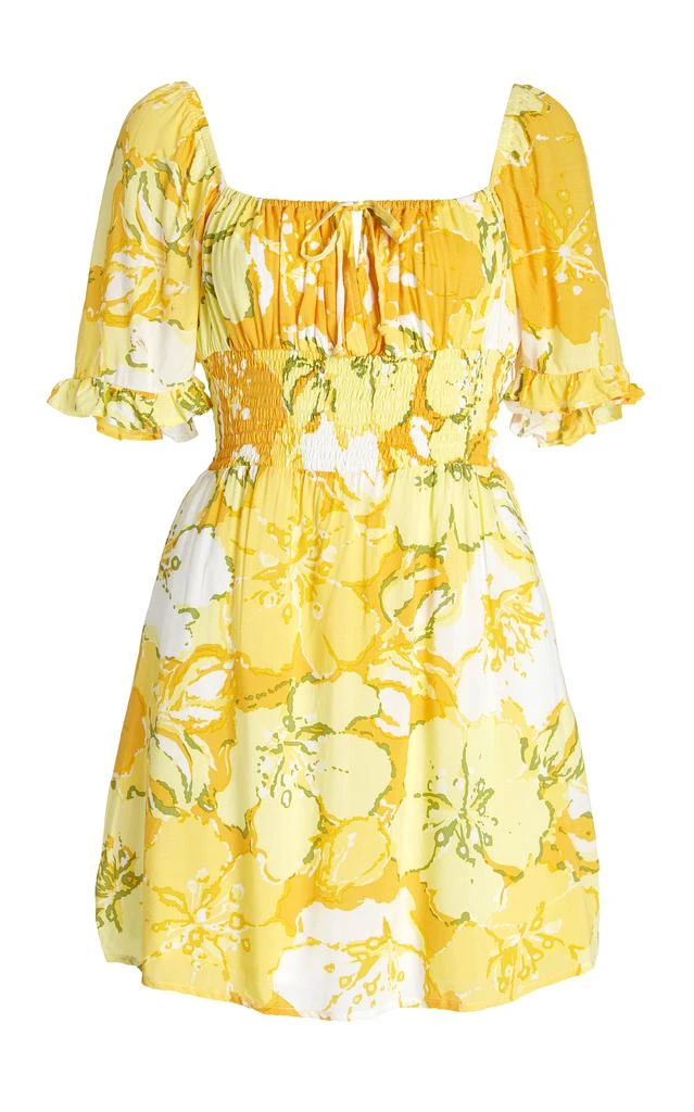商品Faithfull the Brand|Faithfull The Brand - Women's Lecco Floral Crepe Mini Dress - Print - Moda Operandi,价格¥270,第1张图片