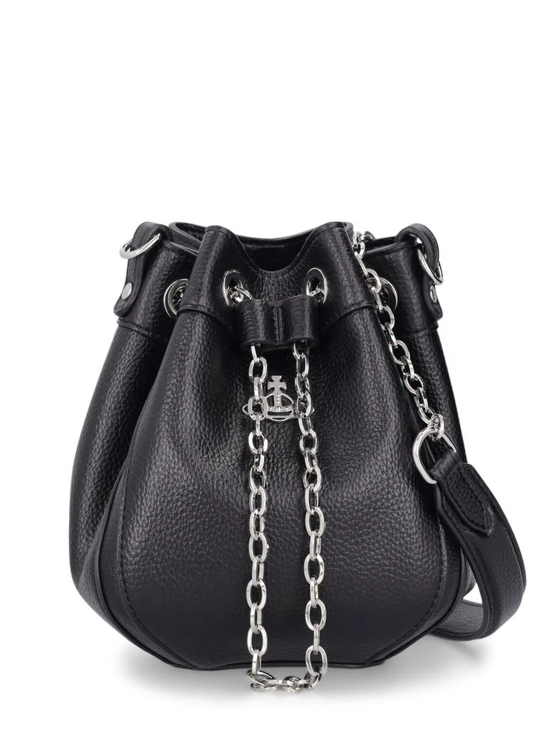 商品Vivienne Westwood|Small Chrissy Faux Leather Bucket Bag,价格¥2020,第1张图片