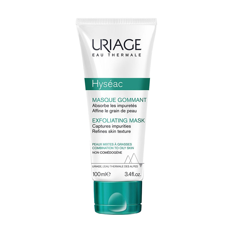 Uriage依泉平衡油脂毛孔护理面膜100ml 深层净化商品第3张图片规格展示