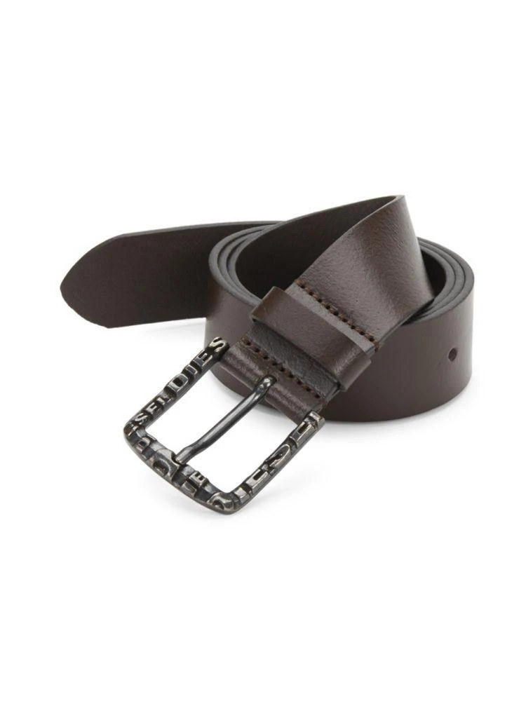 商品Diesel|Five-Notch Leather Belt,价格¥152,第1张图片